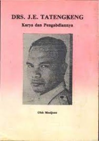Image of J. E. Tatengkeng: Karya dan Pengabdiannya