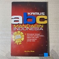 Image of Kamus ABC Mandarin - Indonesia