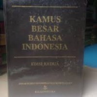 Image of Kamus Besar Bahasa Indonesia (Edisi Kedua)