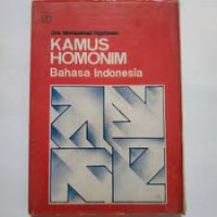 Image of Kamus Homonim : Bahasa Indonesia
