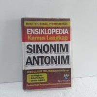 Image of Kamus Lengkap Sinonim Antonim