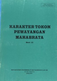 Image of Karakter Tokoh Pewayangan Mahabrata [Seri 2]