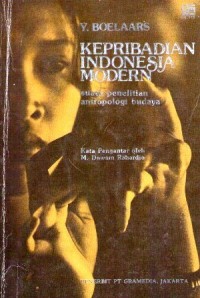 Image of Kepribadian Indonesia Modern: Suatu Penelitian Antropologi Budaya