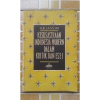 Image of Kesusastraan Indonesia Modern dalam Kritik dan Esei [Jilid 3]