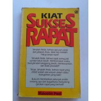 Image of Kiat Sukses Rapat