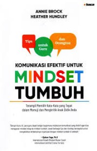 Image of Komunikasi Efektif: untuk Mindset Tumbuh