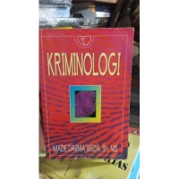 Image of Kriminologi