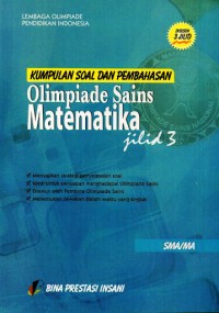 Image of Kumpulan Soal & Pembahasan Olimpiade Komputer [Jld 3]: untuk SMA/MA