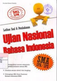 Image of Latihan Soal & Pembahasan: Ujian Nasional Bahasa Indonesia