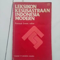 Image of Leksikon Kesusastraan Indonesia Modern