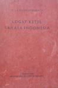 Image of Logat Ketjil Bahasa Indonesia