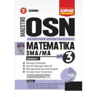 Image of Maestro OSN [Olimpiade Sains Nasional - Vol. 3]: Matematika untuk SMA/MA