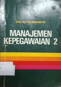 Image of Manajemen Kepegawaian [Jilid 2]