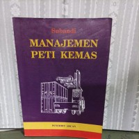Image of Manajemen Peti Kemas