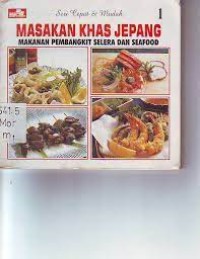 Image of Masakan Khas Jepang [1] : Makanan Pembangkit Selera dan Seafood