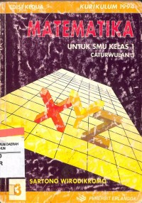 Image of Matematika SMU [Jilid 3]: untuk Kls. I Cawu 3