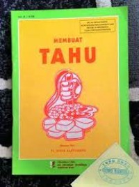 Image of Membuat Tahu