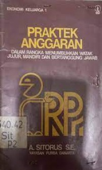 Image of Ekonomi Keluarga [4]; Menumbuhkan Watak