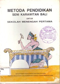 Image of =Metode Pendidikan Seni Karawitan Bali untuk SMP