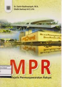 Image of Majelis Permusyawaratan Rakyat [MPR]
