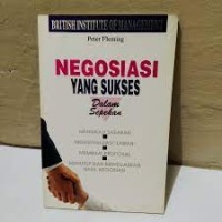 Image of Negosiasi Yang Sukses: Dalam Sepekan