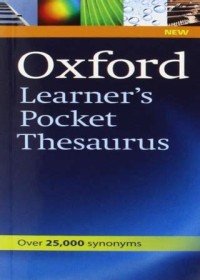 Image of Oxford Learner's Pocket Thesaurus
