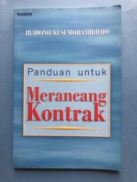Image of Panduan untuk Merancang Kontrak