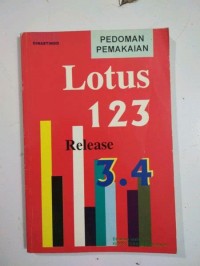 Image of Pedoman Pemakaian Lotus 1-2-3 Release 3.4