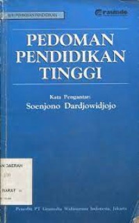 Image of Pedoman Pendidikan Tinggi