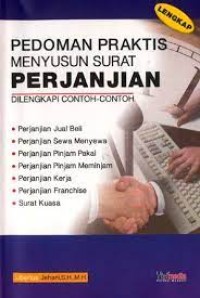 Image of Pedoman Rraktis Membuat Surat Perjanjian Beserta Contoh - Contoh QW 1