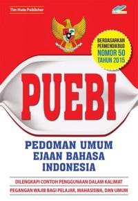 Image of Pedoman Umum Ejaan Bahasa Indonesia=PUEBI