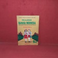 Image of Pelajaran Bahasa Indonesia [5c] : Untuk Kelas V SD Cawu 3