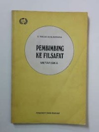 Image of Pembimbing ke Filsafat Metafisika