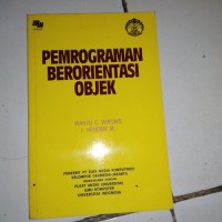Image of Pemrograman Berorientasi Objek