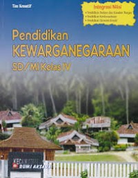Image of Pendidikan Kewarganegaraan : Untuk SD/MI Kelas IV