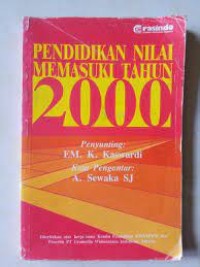 Image of Pendidikan Nilai Memasuki Tahun 2000