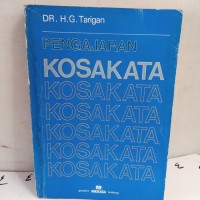 Image of Pengajaran Kosa Kata