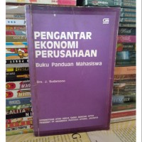 Image of Pengantar Ekonomi Perusahaan: Buku Panduan Mahasiswa
