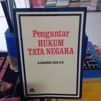 Image of Pengantar Hukum Tata Negara