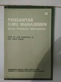 Image of Pengantar Ilmu Manajemen: Buku Panduan Mahasiswa
