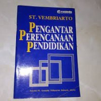 Image of Pengantar Perencanaan Pendidikan