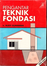 Image of Pengantar Teknik Fondasi