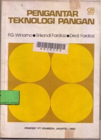 Image of Pengantar Teknologi Pangan