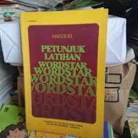 Image of Pentunjuk Latihan WordStar