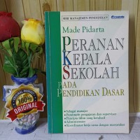 Image of Peranan Kepala Sekolah Pada Pendidikan Dasar