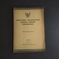 Image of Peraturan Pelaksanaan Undang-undang  Perkawinan