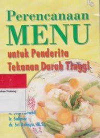 Image of Perencaan Menu untuk Penderita Tekanan Darah Tinggi