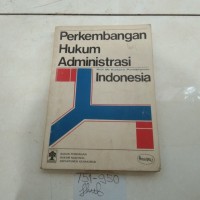 Image of Perkembangan Hukum Administrasi Indonesia