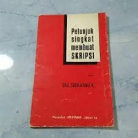 Image of Petunjuk Singkat Membuat Skripsi