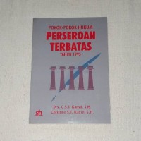 Image of Pokok-pokok Hukum Perseroan Terbatas tahun 1995